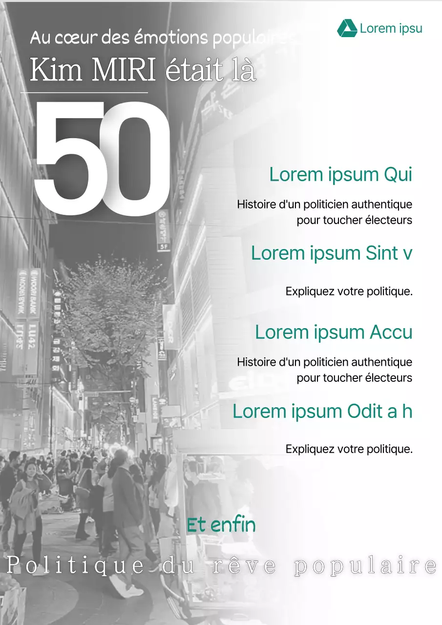 Promouvoir les candidats aux élections avec des résumés et de la simplicité