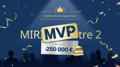 Annonce de la remise du luxueux prix de la marine et de l'or aux employés