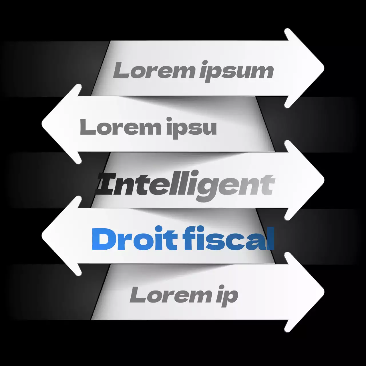 La comptabilité fiscale mise en évidence en noir et bleu