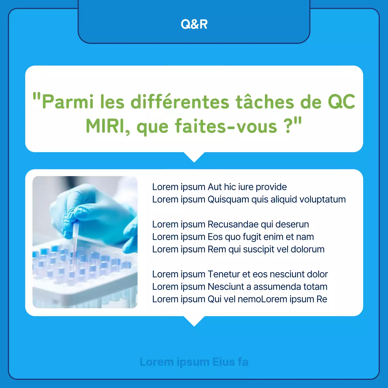 À propos de l'entretien avec le candidat sortant bleu et chartreuse kitsch