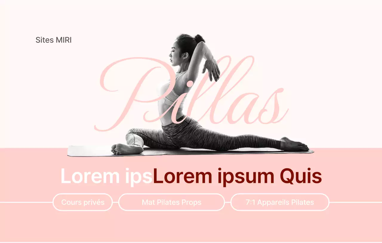 Dessins promotionnels avec des personnes en action