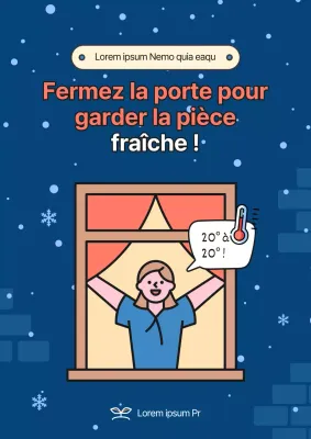 Un guide pour garder votre chambre au chaud en bleu marine et en rouge