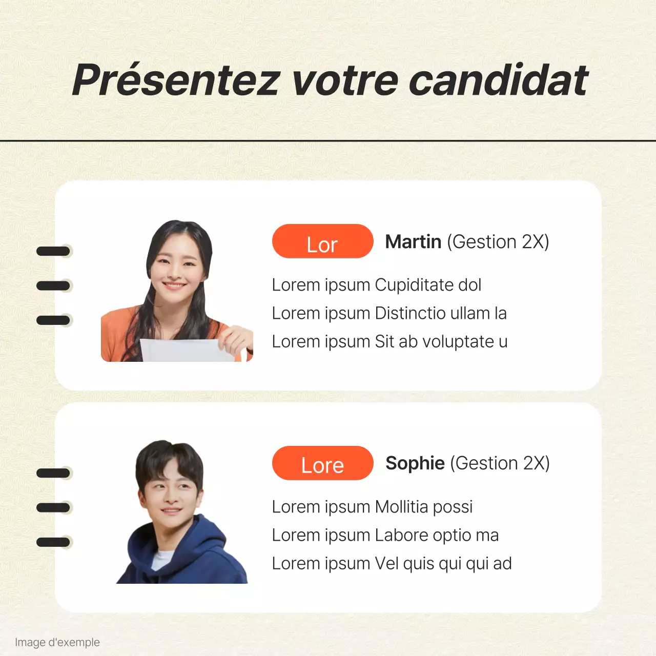 Promouvoir le vote du syndicat étudiant ivoire et orange