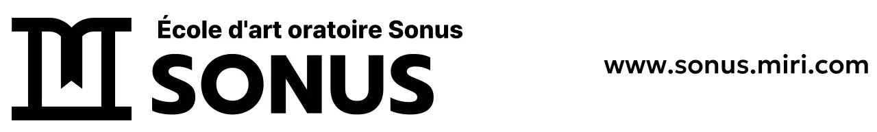 Conception d'une école de rhétorique avec une icône représentant un podium