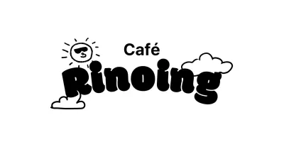 Un café avec un joli concept d'illustration au trait