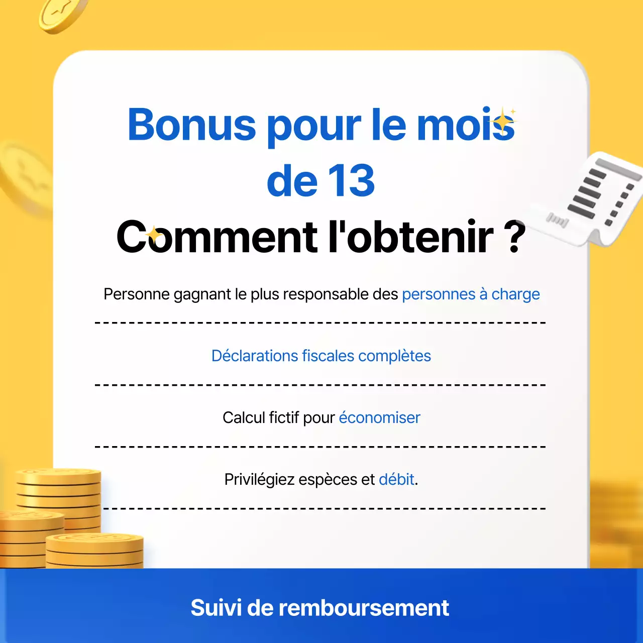 Informations sur le règlement de fin d'année pour l'année du dragon jaune 2024