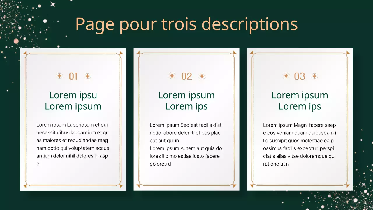 Concept de présentation de Noël sur fond kaki