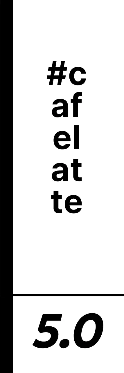 Boissons et café modernes en noir et blanc