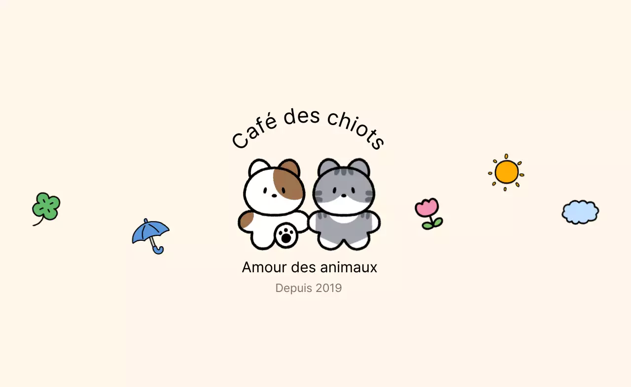 Faites la promotion de votre animalerie grâce à de jolies illustrations d'animaux