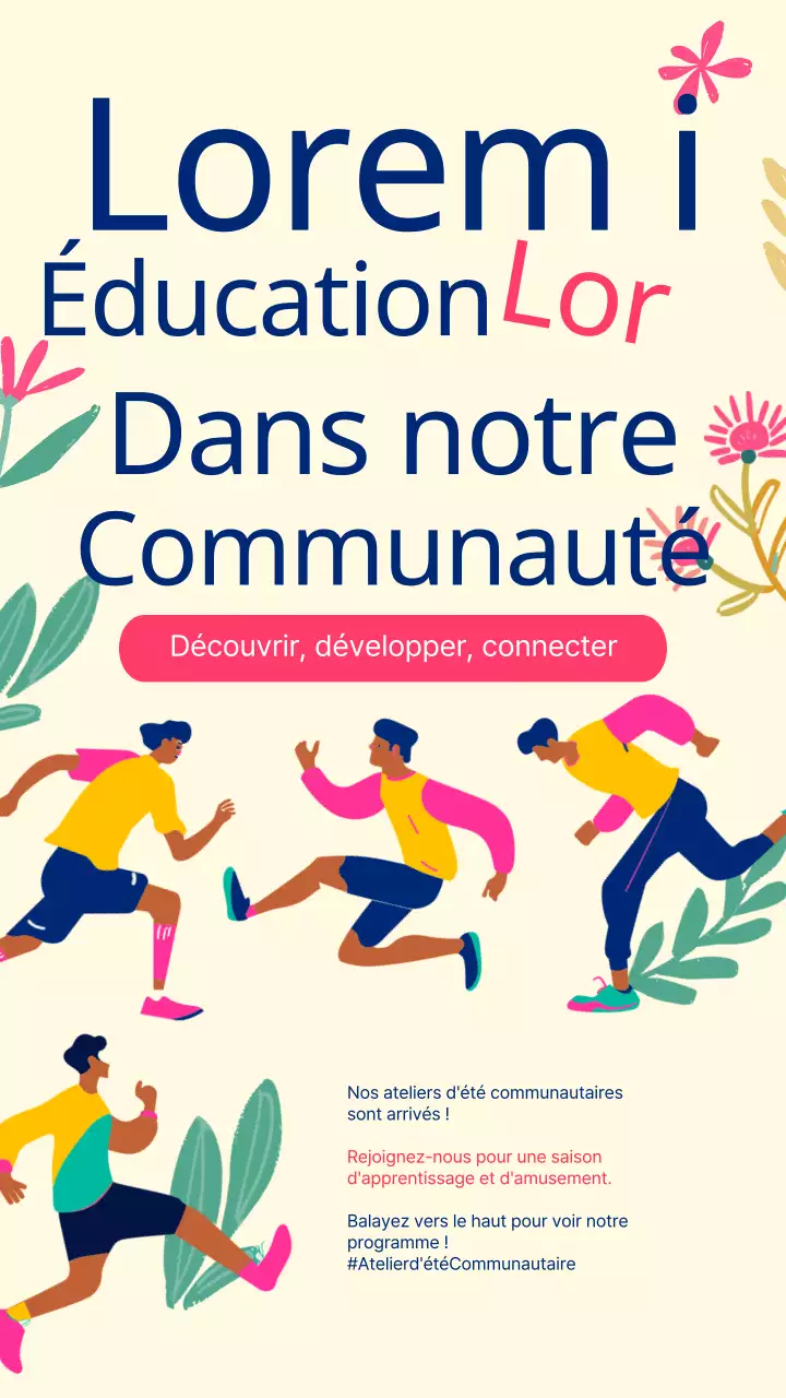 L'éducation et la formation tout au long de la vie dans notre communauté