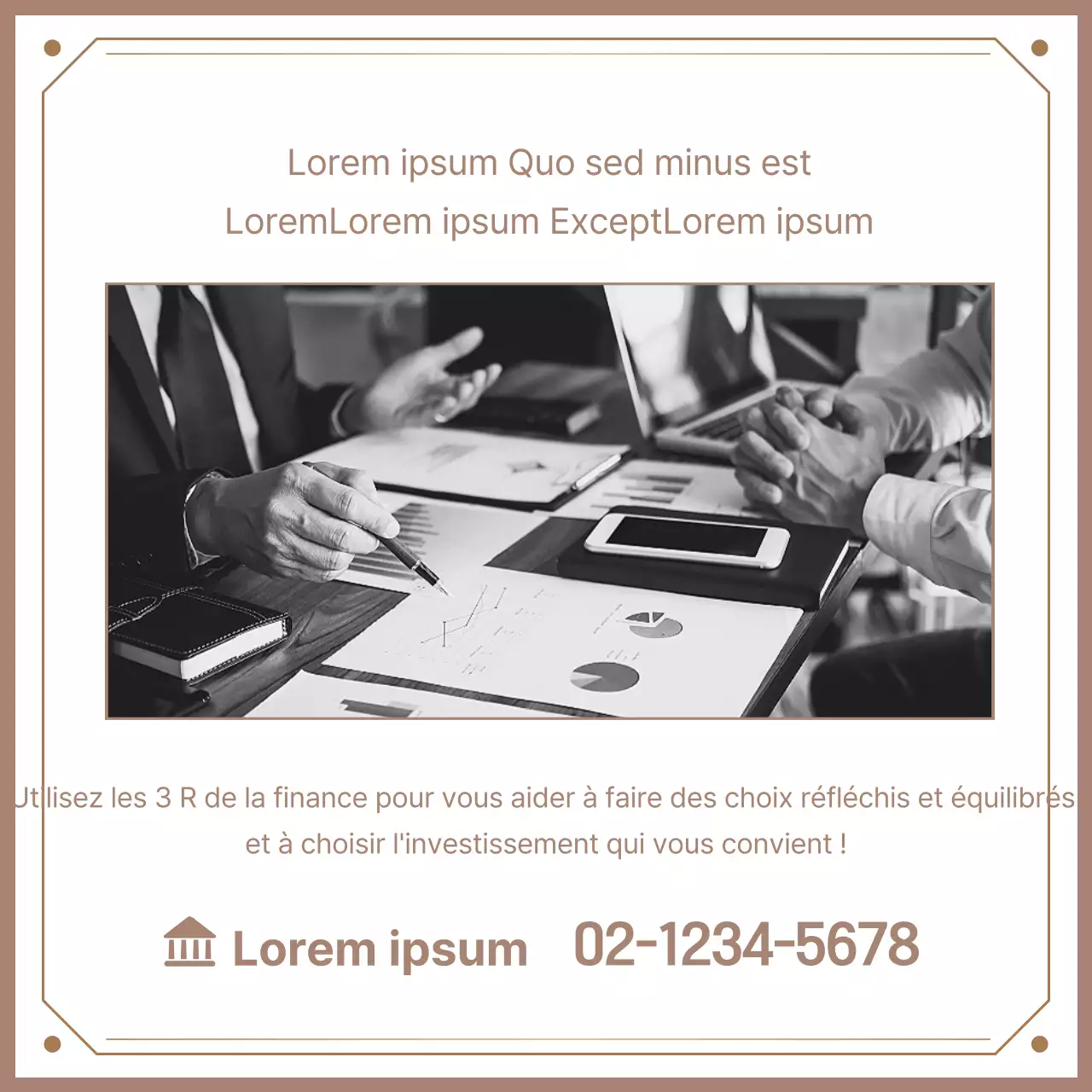 Les trois principes du beige, la finance de luxe