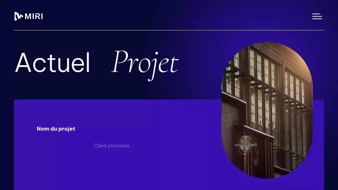 Matériel de profil professionnel moderne et professionnel en violet et blanc