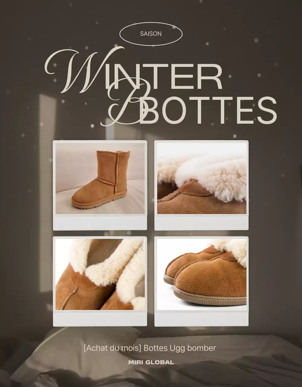 A propos des simples bottes Ugg marron et rouge