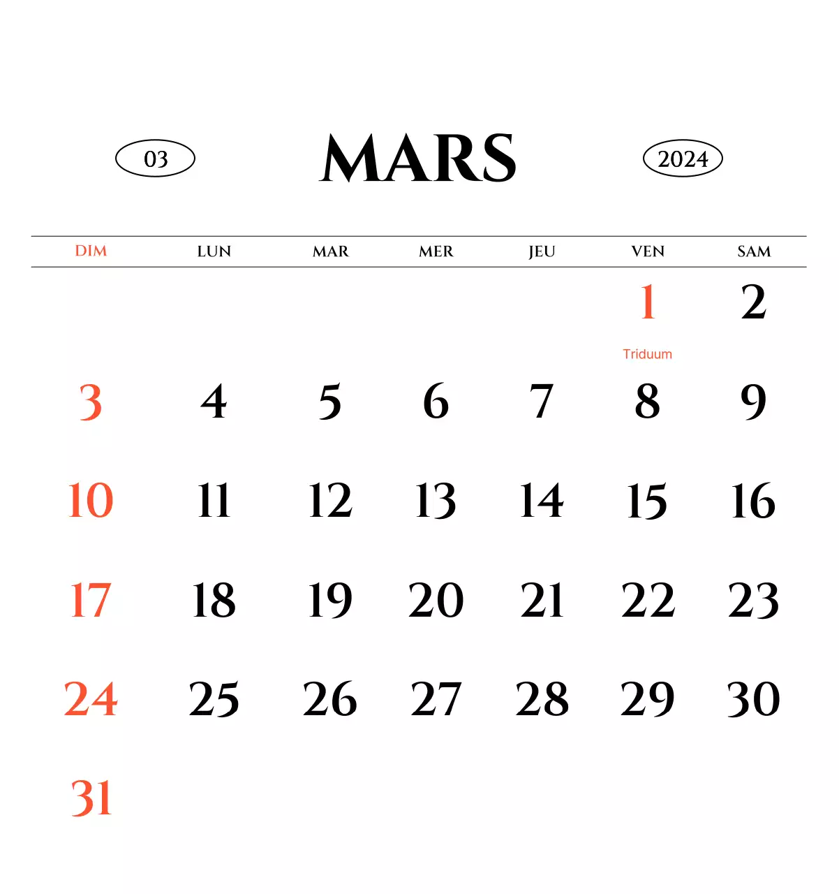 Calendrier mural de style simple avec concept de photographie de voyage émotionnelle en noir et blanc