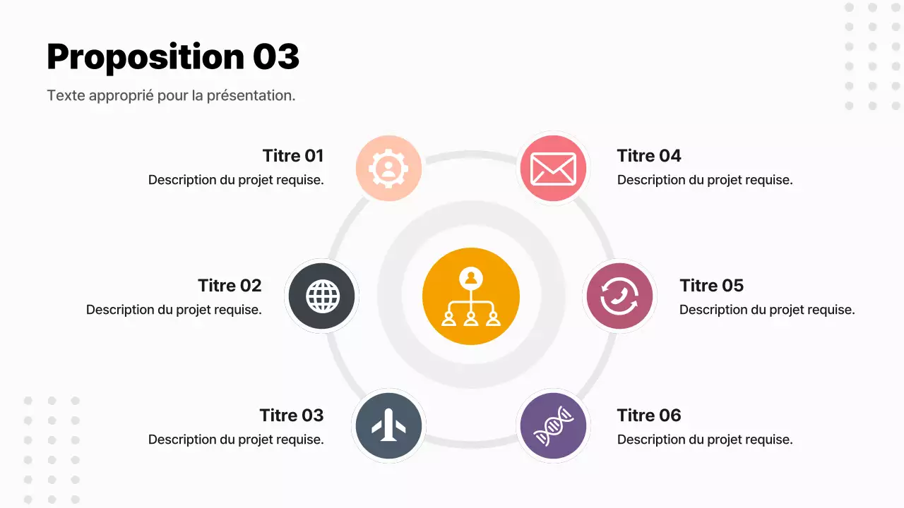 Un dossier moderne sur le processus d'élaboration des idées en violet