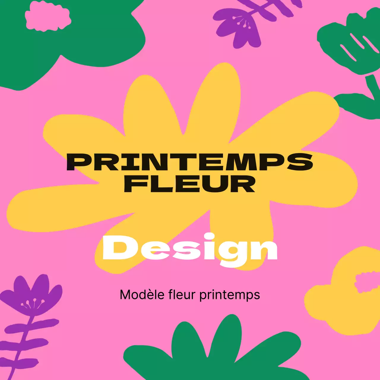 Guide des jolies fleurs de printemps jaunes et roses
