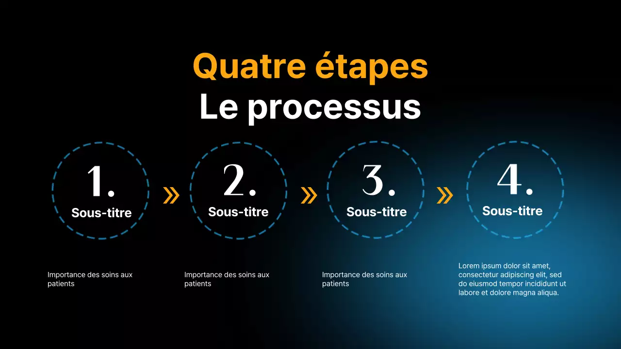 Black and Blue Modern Versatile Layout Page Material