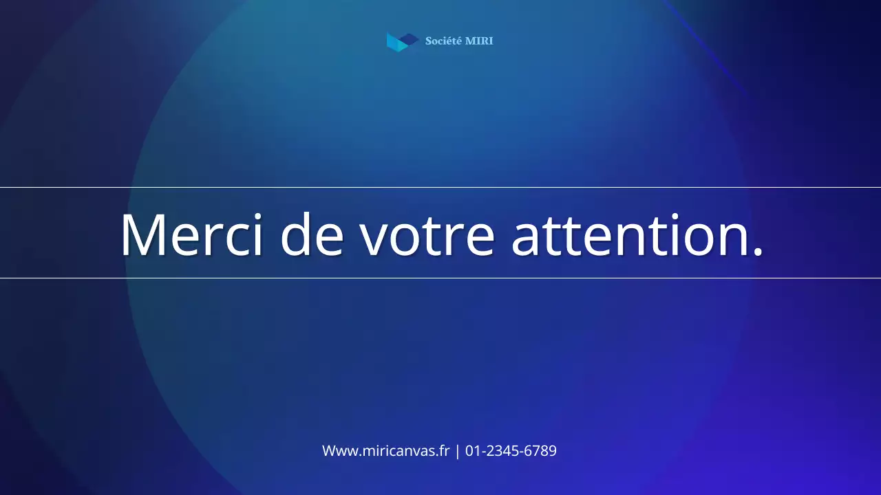 Un simple rapport d'actionnaire en bleu