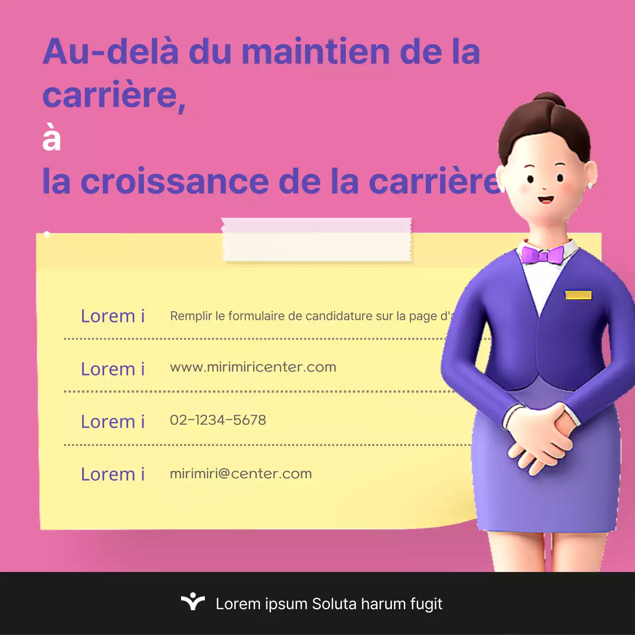 Promouvoir la tendance rose et violette des programmes de sensibilisation des femmes de carrière