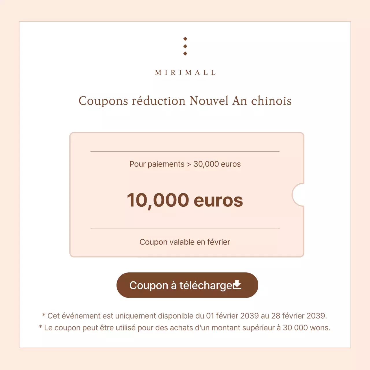 Promouvoir un coffret cadeau du Nouvel An chinois très tendance en rose et beige