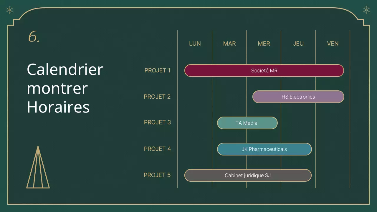 Un rapport de Noël classique en vert et beige