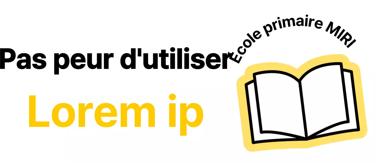 Créez des icônes et des phrases mignonnes pour représenter votre classe