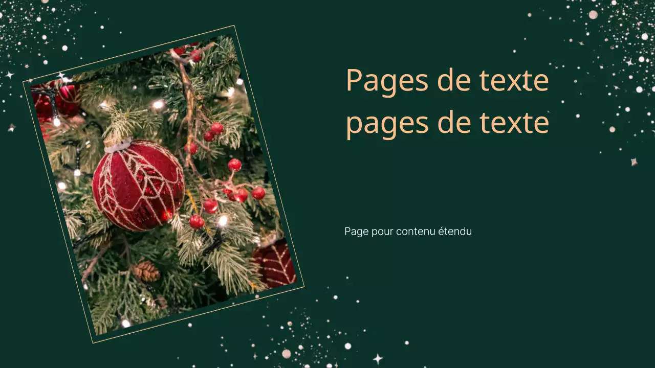Concept de présentation de Noël sur fond kaki