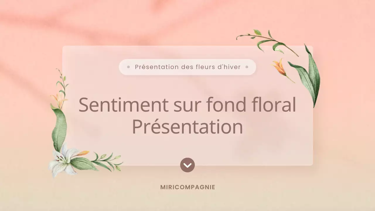 Présentation de simples fleurs d'hiver en rose et jaune