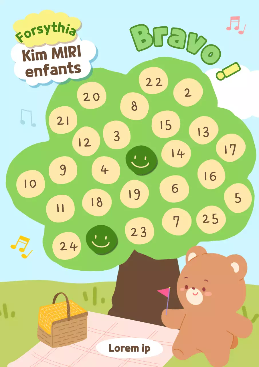 Mignonne pochette d'autocollants de compliments en chartreuse