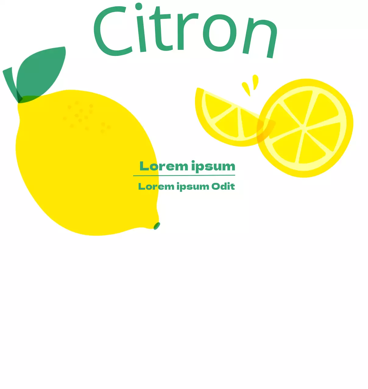 Illustration de fruits secs en couleurs primaires