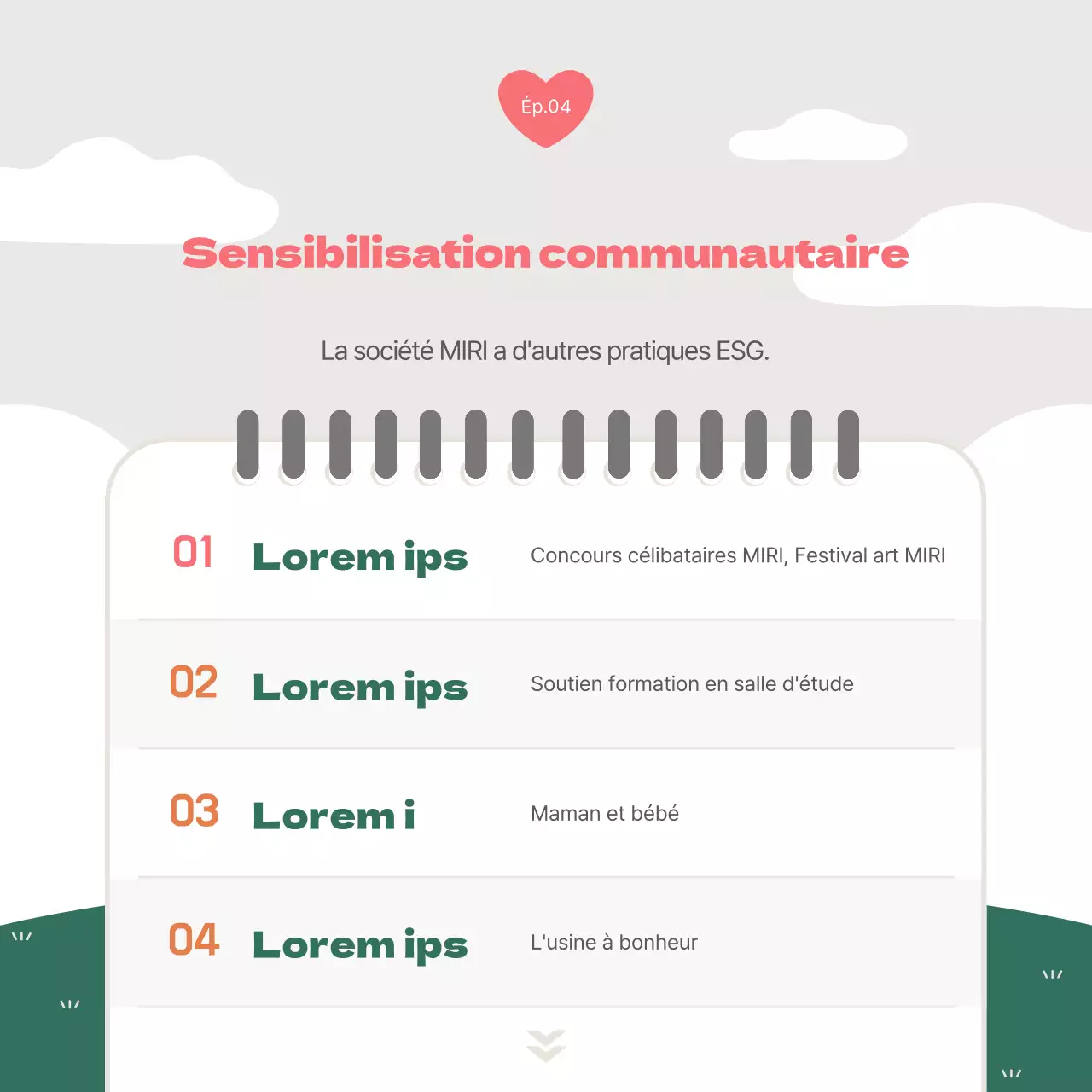 Un joli billet vert et rose sur les rapports de gestion ESG