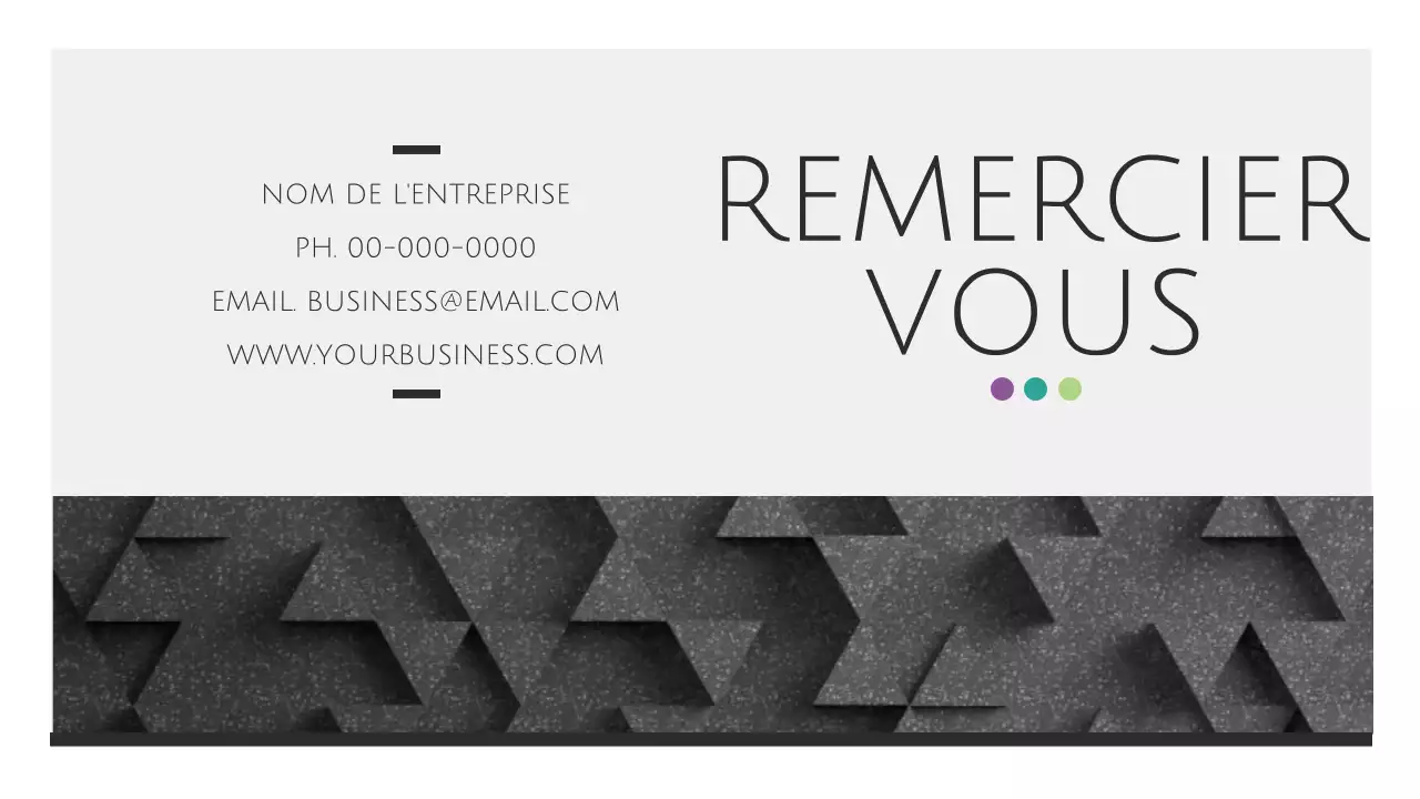 Matériaux élégants pour les rapports d'activité en noir et blanc