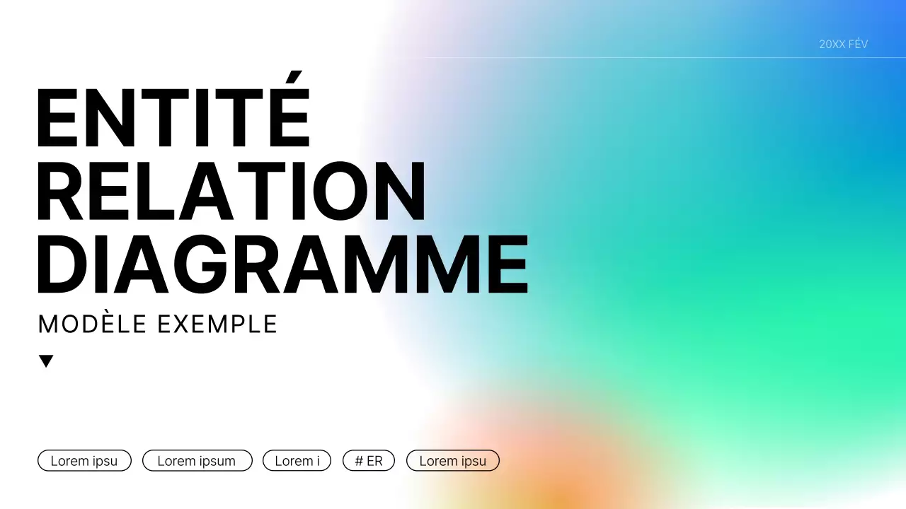 Un rapport de diagramme de développement moderne en blanc et bleu