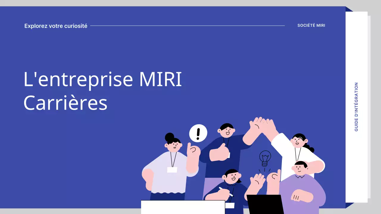 Le beau matériel de formation RH de Blue's