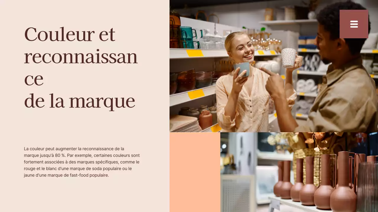 Rapport sur les tendances des couleurs simples beige et blanc Ressources