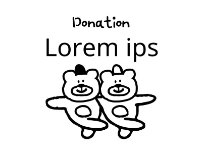 Campagne de partage avec de jolies illustrations