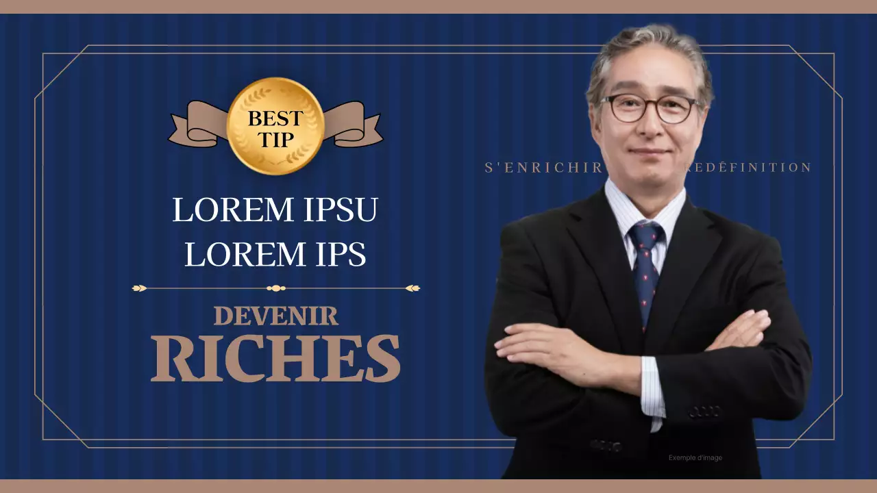 Nos choix de valeurs de luxe en bleu marine et or