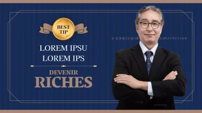 Nos choix de valeurs de luxe en bleu marine et or