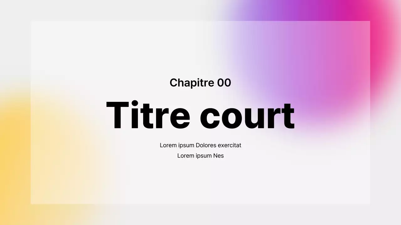 Rapports manuscrits simples et présentables en violet et jaune
