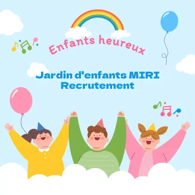 Promouvoir vos efforts de recrutement préscolaire en bleu clair