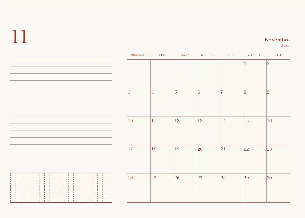 Mise en page de photos de cafés émotionnels en beige et marron