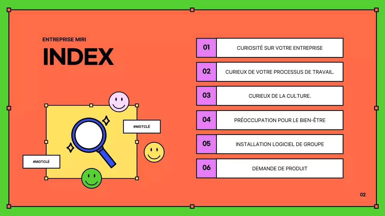 Matériel de formation des nouveaux embauchés en jaune et bleu Kitschy HR