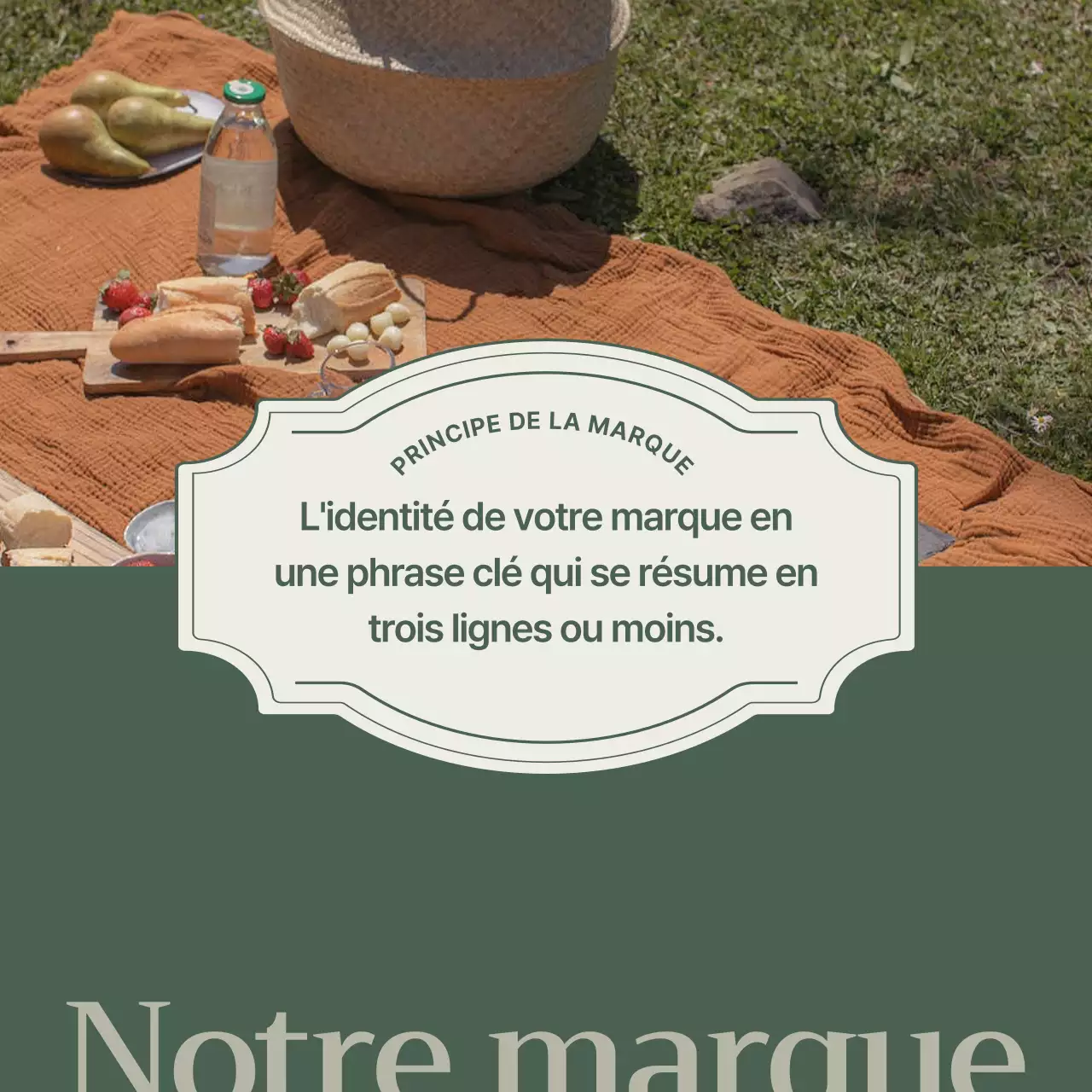 Le message émotionnel classique de Khaki