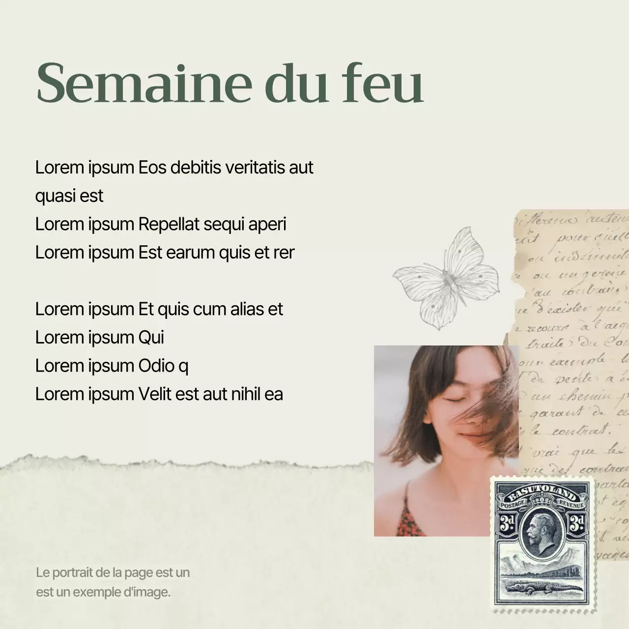 Le message émotionnel classique de Khaki