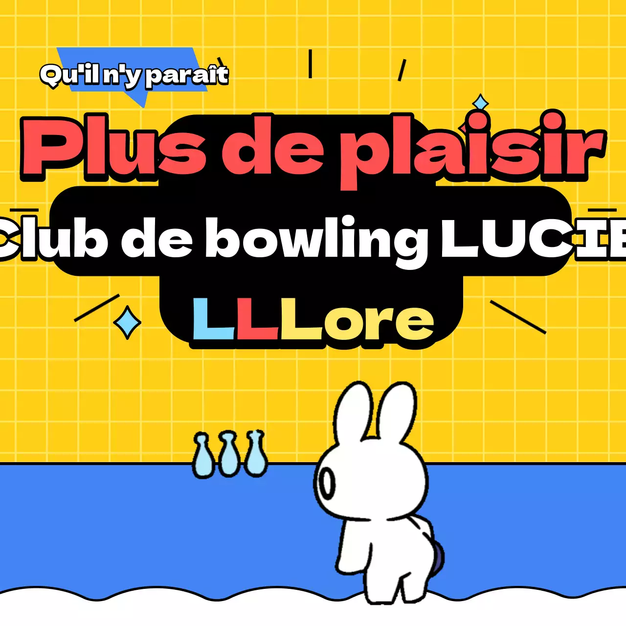 Promouvoir vos efforts de recrutement pour le bowling bleu et jaune