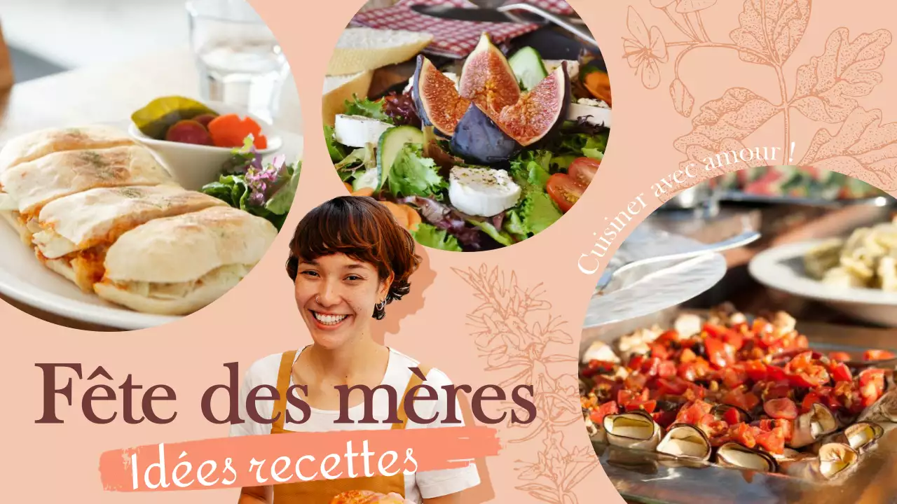 Promouvoir des idées de recettes classiques pour la fête des mères en ivoire