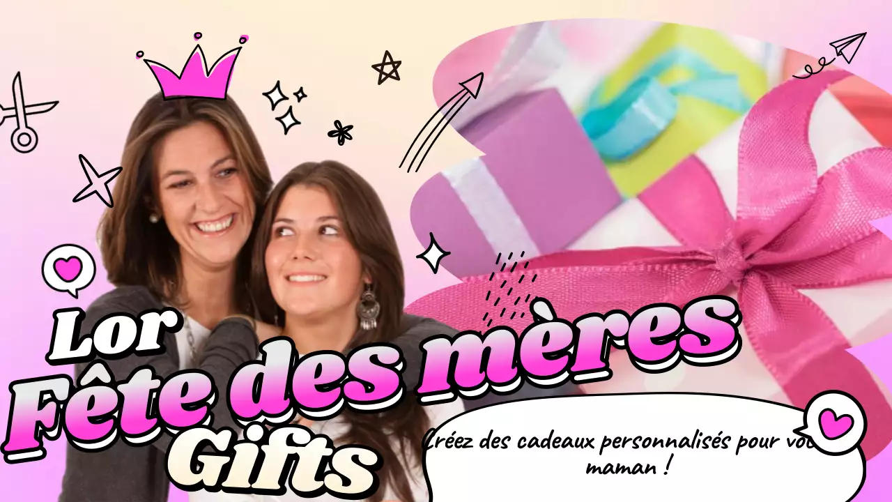 Partagez un DIY pour un cadeau de fête des mères kitsch en rose