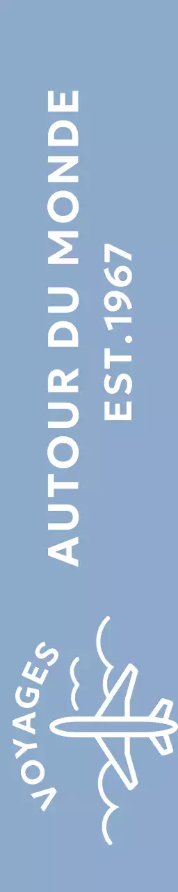 Concept simple d'agence de voyage avec illustration d'un avion