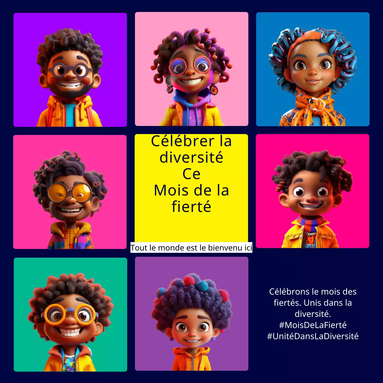 Célébrez la diversité en ce mois de la fierté