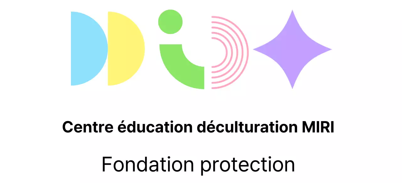 Logo pour la conception d'un centre culturel en géométrie